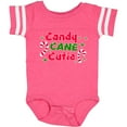 thumbnail image 3 of Inktastic Christmas Candy Cane Cutie with Candy Canes Boys or Girls Baby Bodysuit, 3 of 5