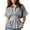 Black, variant on Women's Peplum Striped Shirts Lightweight Thin Collared Button Down Blouses Dressy Casual Batwing Short Sleeve Pleated Waist Tops XL