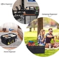thumbnail image 3 of Drive Auto Car Trunk Organizer - Collapsible, Multi-Compartment Automotive SUV Car Organizer for Storage w/ Adjustable Straps - Truck & Car Accessories for Women and Men - Black, 3 of 7