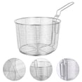 thumbnail image 1 of OULII Ramen Noodle Strainer Stainless Steel Draining Water Cooking Aid 1Pcs, 1 of 8