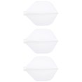 thumbnail image 1 of Cosmo Darts Fit Flights - 6 Pack Rocket Flights (White), 1 of 4
