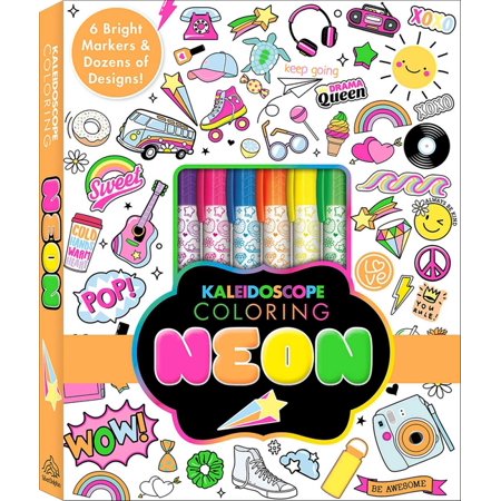 Kaleidoscope Neon by Editors of Silver Dolphin Books