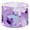 Purple Blue, variant on Linen Drum Lamp Shades Purple Butterfly White Lotus Flower Zen Stones Reflective 13" x 13" x 10" Lampshade for Table Lamps Floor Lamps Lamp Shade Replacement Easy Assembly Required