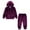 style-02 Purple, variant on Gubotare Baby Boy Clothes Hoodies Pants Set Toddler Boy Spring Fall Winter Clothes Size 12 24 Months (Purple,12-24 Months)