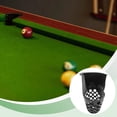 thumbnail image 2 of 6 PCS Billiard Table Pockets, PP Plastic Billiard Web Mesh Pocket, Pool Table Pockets, Black Billiard Net Bag Replacement for Most Standard Billiard and Pool Tables, 5.1 x 6.5 Inches, Easy to Install, 2 of 5