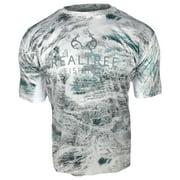 Realtree Fishing Perf. T-Shirt (XL)- Aspect Snow/Ice White