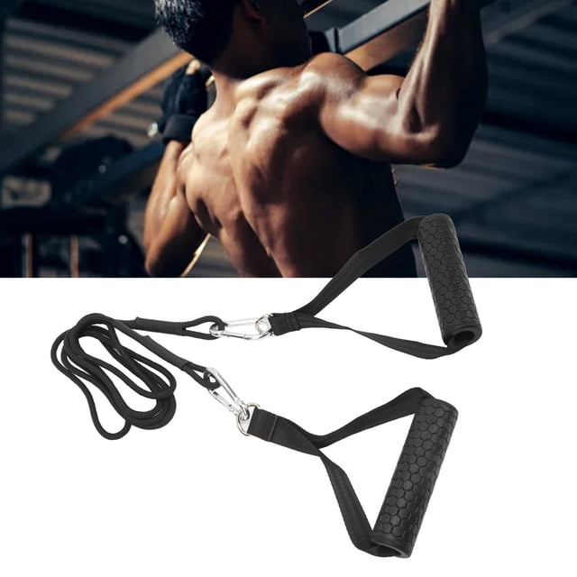 Cuerda para tirar hacia abajo de tríceps ANGGREK Cuerda larga para tríceps DIY para entrenamiento