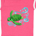 thumbnail image 4 of Inktastic Sea Turtle Swimming Boys or Girls Baby Bodysuit, 4 of 5