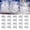 20pack-cool White, variant on 20 Pack LED Fairy Lights Battery Operated,7FT 20 LED Waterproof Mini Twinkle String Lights for Wedding Mason Jars Party Christmas Decorations,Warm White and White