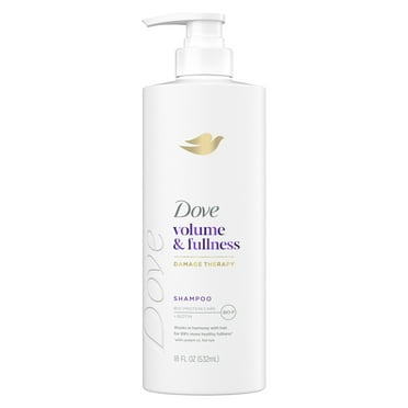 Dove Shampoo for Women for Women Volume & Fullness with Bio-Protein Care Technology and Biotin, 18 oz