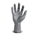 thumbnail image 2 of PVC Male Mannequin Hand Men's Hand Model Displays Jewelry Bracelet Glove Organizer Stand Holder Gray Right with pp, 2 of 8