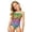 Multicolour, variant on Tankini Swimsuits Colorful Floral Print Piece Sun Comfortable Fit Girl Summer Outfits,Multicolour,4-5 Years