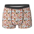 thumbnail image 6 of Men's Boxer Briefs, funny mushrooms Soft Comfy Mens Underwear Boxer Briefs Breathable With Widen Waist, 6 of 7
