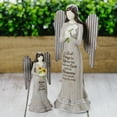 thumbnail image 3 of Pavilion - 5" Angel Figurine - Sisters are Forever Friends - Simplistic Rustic Modern Farmhouse Statue, 3 of 11