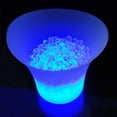 thumbnail image 2 of Seau à Glace LED, Grande Capacité Seau à Champagne Rétro LED pour Restaurant Fête Maison etc Bleu, 2 of 9