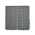 thumbnail image 3 of IVV 27 Pack Waterproof Plastic Interlocking Deck Tiles, 11.4" Square Patio Floor Tiles for Indoor/Outdoor, Easy Snap Install, Ideal for Porch, Balcony, Backyard, Pool Area， Dark Grey, 3 of 6