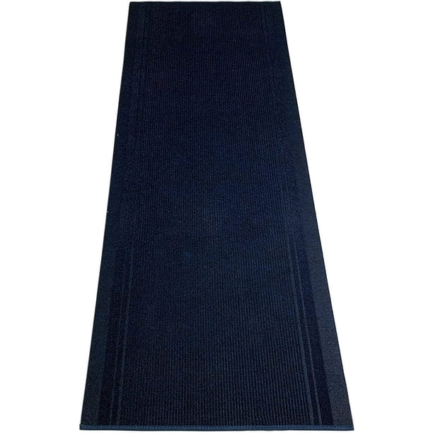 Custom Size Tracker Utility Thin Runner Rug Non Skid Indoor / Outdoor