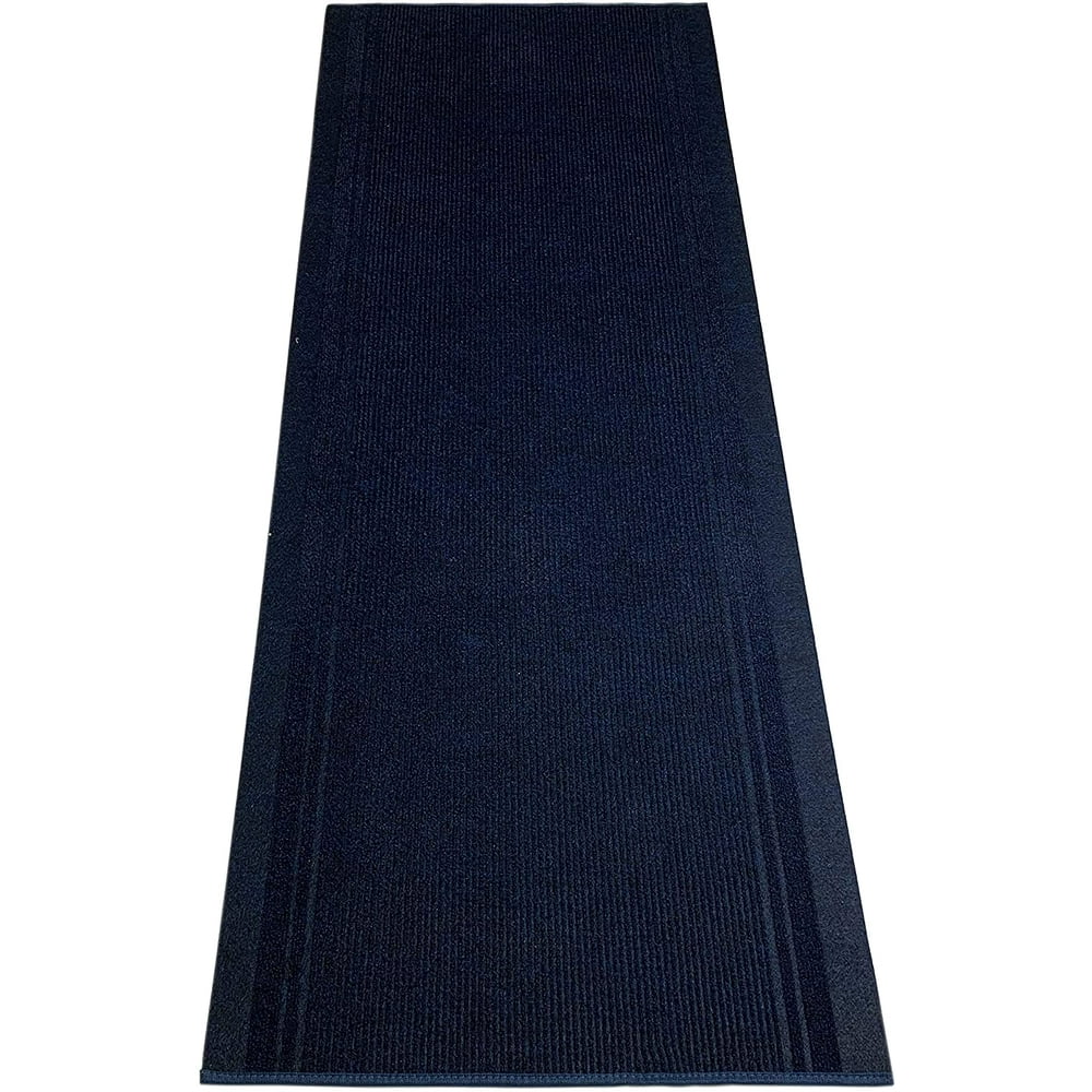 Custom Size Tracker Utility Thin Runner Rug Non Skid Indoor / Outdoor