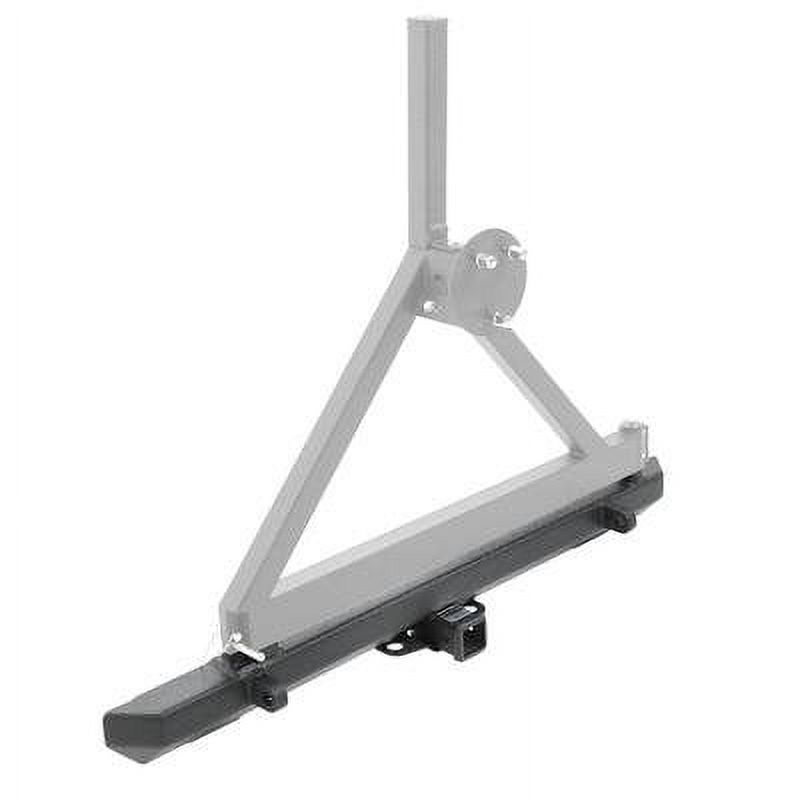 SMITTYBILT SRC GEN II Rear Bumper, Textured Black For 07-18 Jeep Wrang