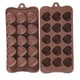 thumbnail image 1 of Crethinkaty Moldes De Chocolate De San Valentín  1 Paquete De 15 Cavidades De Corazón De Silicona Para Chocolate, Moldes Para Hacer Chocolate, Moldes De Silicona Para Dulces Para El Día De San Valent, 1 of 5
