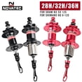 thumbnail image 2 of Novatec Bicycle Hubs D041SB D042SB Steel Freehub MTB Bike Hub Disc Brake Cassette Hub 28/32/36 Holes HG SX 8-12 Speed, 2 of 8