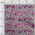 thumbnail image 2 of oneOone Polyester Spandex Pastel Purple Fabric African Sewing Material Print Fabric By The Yard 56 Inch Wide, 2 of 4