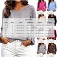 thumbnail image 3 of jjayotai Womens Long Sleeve Shitrs Fall Tshirts Ruffle Flowy Crew Neck Dressy Casual Blouses 2026 Trendy Cute Work Outfits, 3 of 6