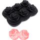 thumbnail image 1 of Bandeja para cubitos de hielo de rosas, molde redondo reutilizable para cubitos de hielo, para cócteles, whisky, 1 of 5