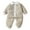 Khaki, variant on Boys Winter Outerwear Set Two Piece Jacket and Sweater Outfit for Toddler Cozy Comfort