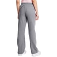 thumbnail image 1 of Hanes O4629 Comfortsoft Eco Smart Womens Open Leg Fleece Sweatpants, Light Steel - Small, 1 of 3
