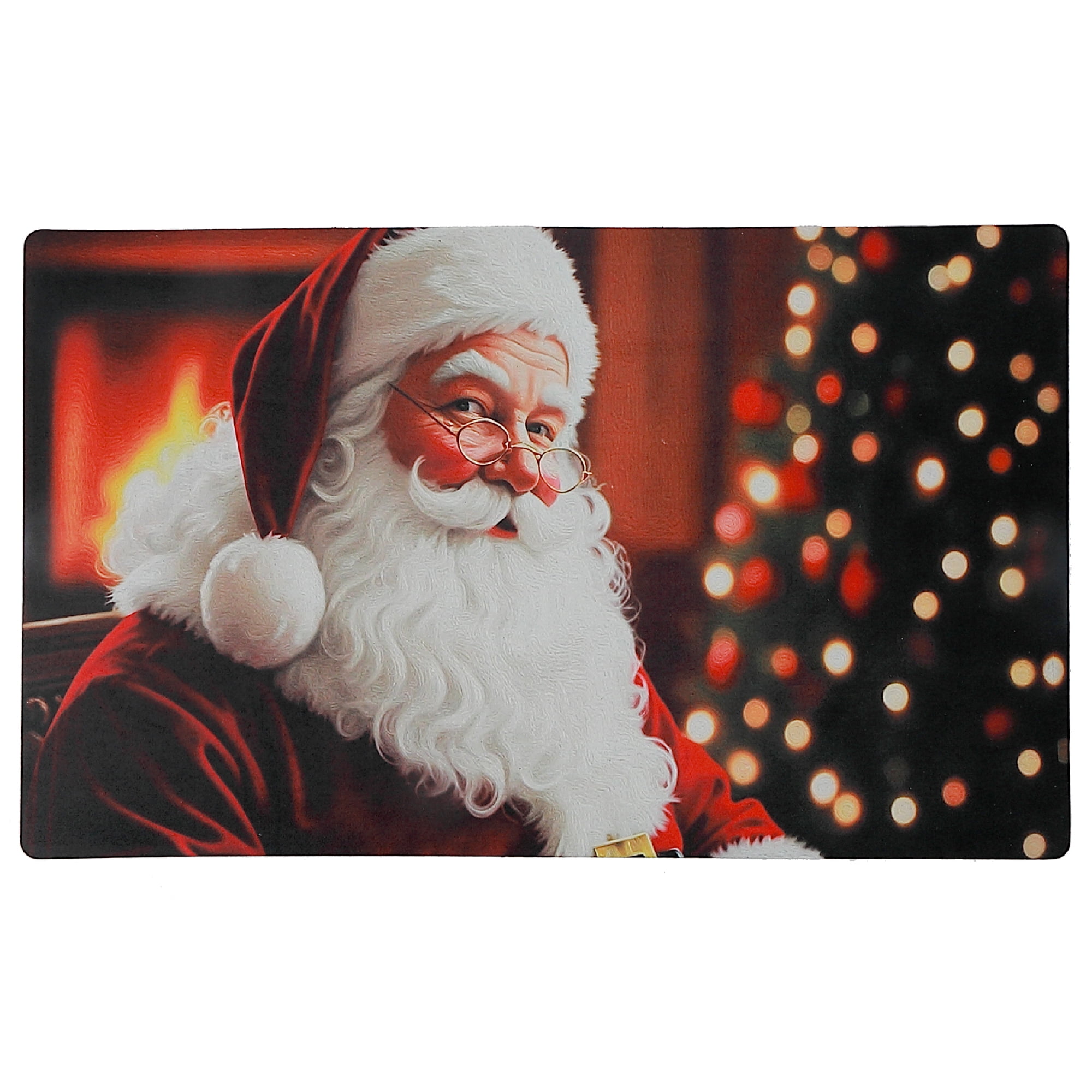 Printed Rubber Mat (Santa)