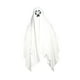 thumbnail image 5 of Disfraz de fantasma de Halloween cómodo y espeluznante para niños, ideal para fiestas, eventos y carnavales. Blanco, 5 of 9