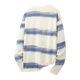 thumbnail image 2 of Ceisia Men's Ink-Brush Stripe Long-Sleeve T-Shirt | Relaxed Summer Casual Top Gift, 2 of 4