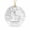 Alabaster Map, variant on Bermuda Travel Map Ornament, Bermuda road Map Ornament, Travel Souvenir Keepsake Christmas Tree Ornament