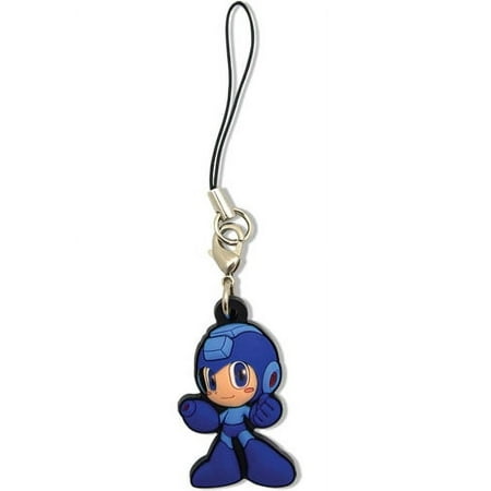 mega man powered up mega man pvc cell phone charm