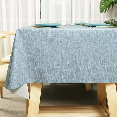 

UMMH 31x47 inches Tablecloths for Rectangle Tables Waterproof & Stain Resistant Table Cloth Spillproof Soil Resistant Decorative Table Cover Washable Polyester Dining Table Cloths