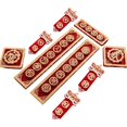thumbnail image 2 of Efecto 3D año Nuevo chino Coplas de primavera Regalo de accesorios de tela no tejida para amigos y familiares Decoración duradera del festival de Estilo I Fernando Pareados de año nuevo, 2 of 8