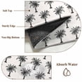 thumbnail image 6 of Round Rug 4Ft Washable Non-Slip, Palm Tree Circle Area Rugs for Living Room Bedroom, Farmhouse Summer Botanical Green Tropical Plants Indoor Floor Mats Carpet Runner for Home Decor Aesthetic, 6 of 8