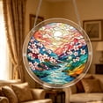 thumbnail image 7 of MMJ Acrylic Puzzle Suncatcher 83 Pieces 7.4in Glowing Haven DIY Window Hanging for Home Decor Gift, 7 of 7