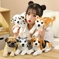 thumbnail image 5 of LIWEN Plush Doll High Color Fastness Wide Application PP Cotton Dogs Shape Realistic Stuffed Animal for Daily, 5 of 8