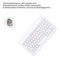 thumbnail image 4 of Clavier Bluetooth Mini Rechargeable Sans Fil Universel pour Tablette avec Souris pour Téléphone PC, Type 2, Blanc, 9,7 Pouces Workhe, 4 of 9