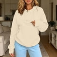 thumbnail image 6 of Pet Pouch Hoodies Unisex with Kangaroo Pocket Oversized Trendy Sweatshirts Outside Kitten Puppy Carrier Holder Sweatshirts Cat Hoodie with Pouch, 6 of 6