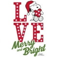thumbnail image 2 of CafePress - Snoopy Love Merry And Bright - 11 oz Ceramic Mug - Novelty Coffee Tea Cup, 2 of 4