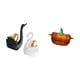 thumbnail image 5 of estatua de cisne,Estatuas y figuras de cisnes de cerámica modernas Esculturas,Escultura de animales Decoración centro de mesa,Plato de dulces,Plato de dulces de vidrio con tapa Tarro de, 5 of 8