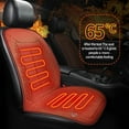 thumbnail image 3 of Wweixi Cotton Car Heated Seat Cover For Winter Seat Cover Car Seat Cover Preimum Fabric 3 Models Fast Heating Setting Portable Beige Front double seat, 3 of 6