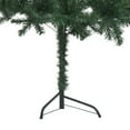 thumbnail image 5 of vidaXL Corner Artificial Christmas Tree Green 180 cm PVC, 5 of 5