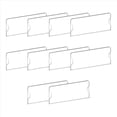 thumbnail image 4 of Soporte de Placa Nombre AcríLico Premium, 2X8 Pulgadas, Letrero PláStico Transparente, Placas Pared para Oficina, Hogar, 4 of 5