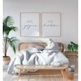 thumbnail image 4 of Hello There Handsome, Good Morning Gorgeous Wall Art Poster Canvas Prints Romantic Quote Painting Picture Artwork Home Decor for Bedroom, 4 of 5