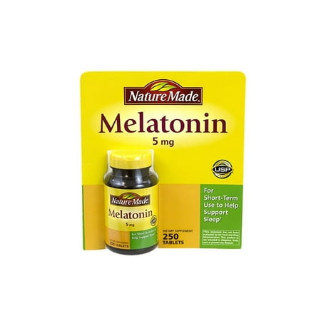 Nature Made Melatonin, 5mg, 250 Count