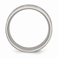 thumbnail image 3 of Titanium 7mm Satin and Polished Fancy Design Band, 3 of 8